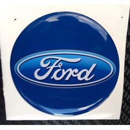 3D nálepka Ford modrý 7,4...