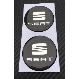 3D nálepka Seat s nápisom...